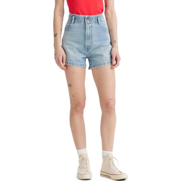 NWT Levi's Womens High Waist Mom Short Size 30 - Picture 1 of 8